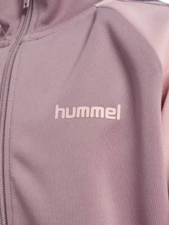hmlJR REG POLY TAPE ZIP JACKET
