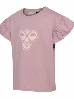 hmlJR RUFFLE T-SHIRT SS BIG BEE