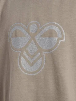 hmlJR RUFFLE T-SHIRT SS BIG BEE