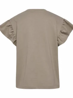 hmlJR RUFFLE T-SHIRT SS BIG BEE