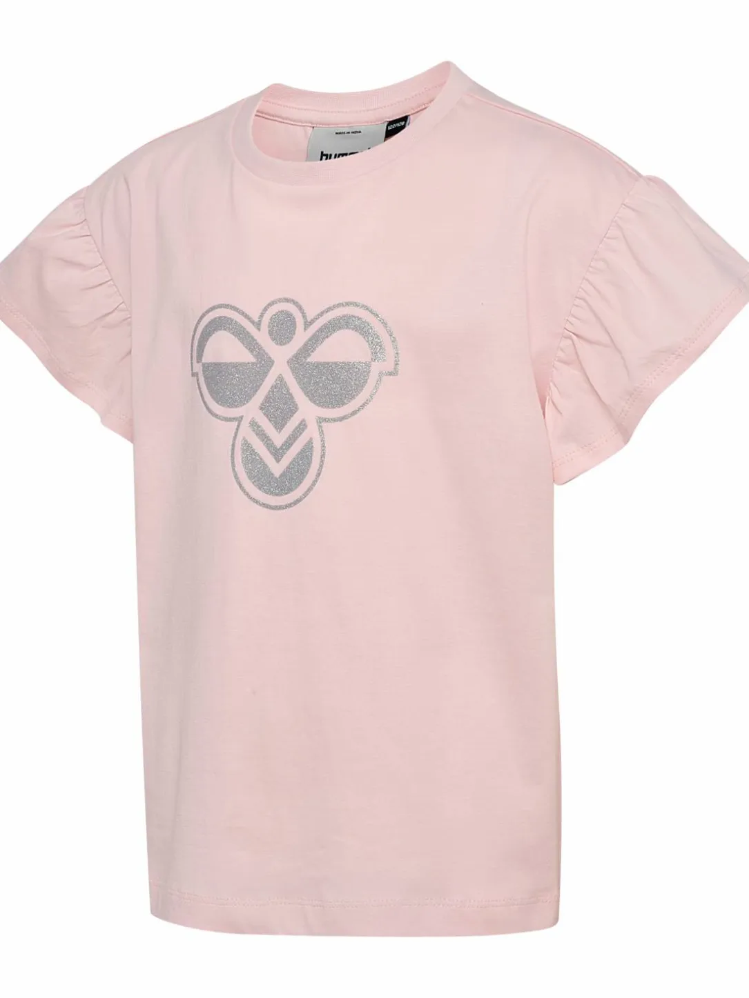 hmlJR RUFFLE T-SHIRT SS BIG BEE