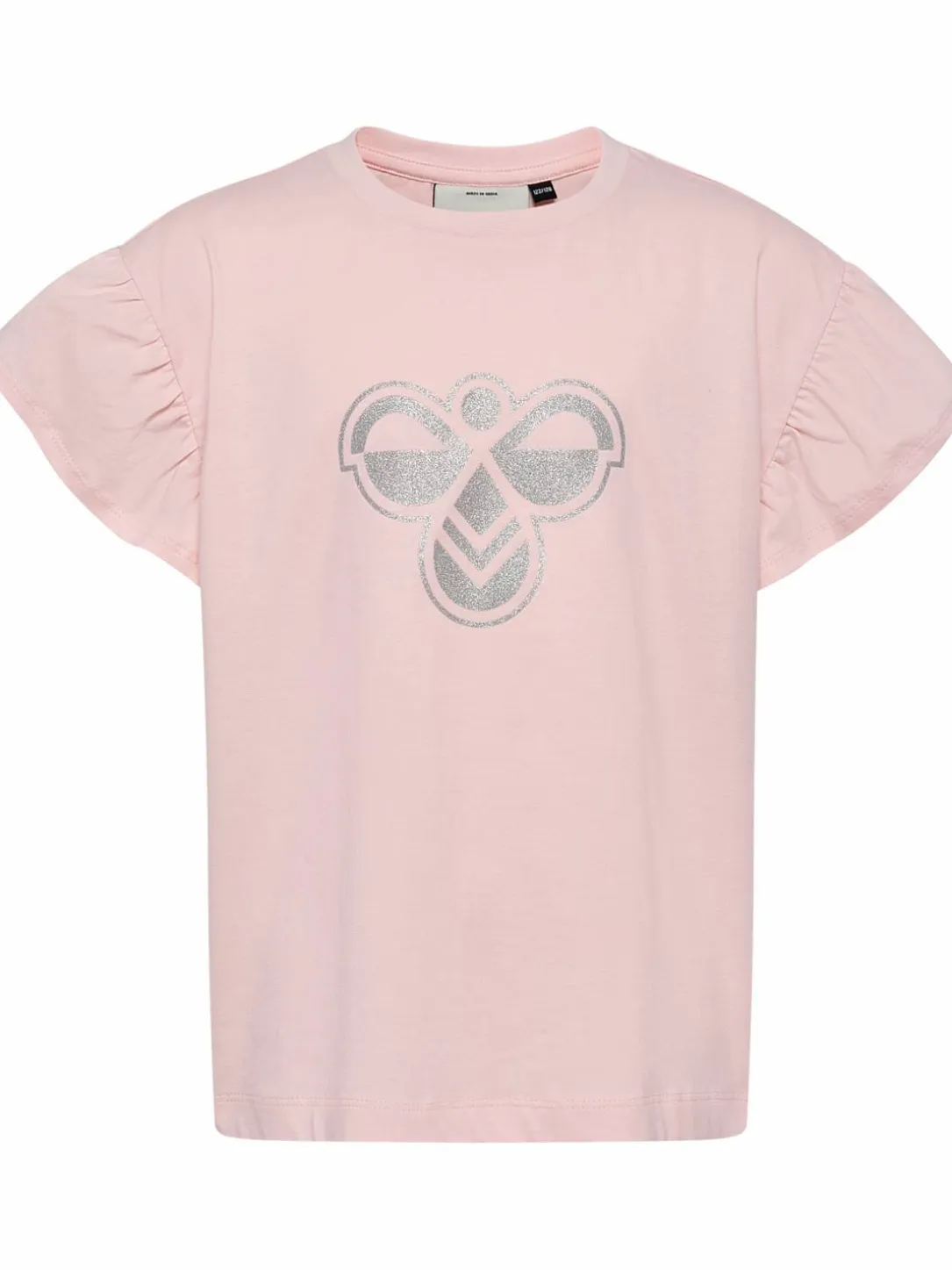 hmlJR RUFFLE T-SHIRT SS BIG BEE