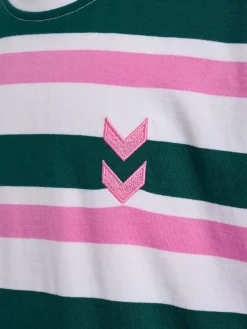 hmlJR SILLY S/S BOXY T-SHIRT STRIPE