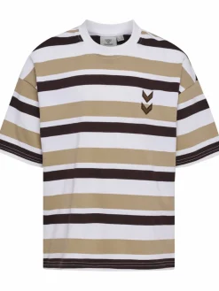 hmlJR SILLY S/S BOXY T-SHIRT STRIPE