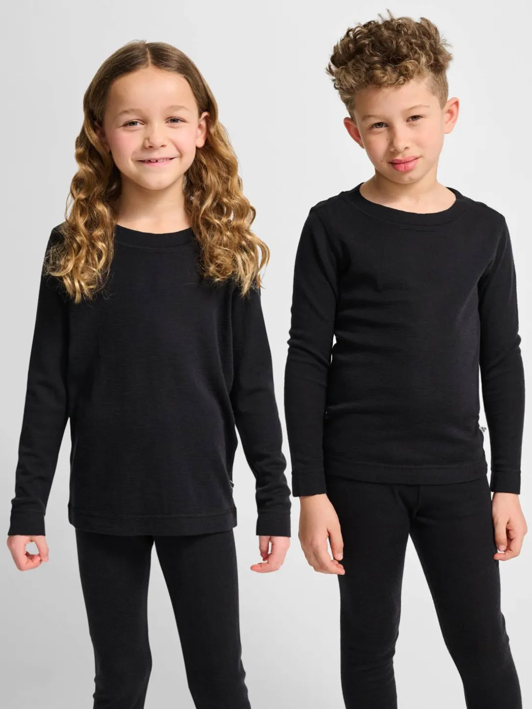 hmlJR WOOL RIB T-SHIRT L/S