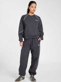 hmlKEEPER W BOXY PIPING CREWNECK
