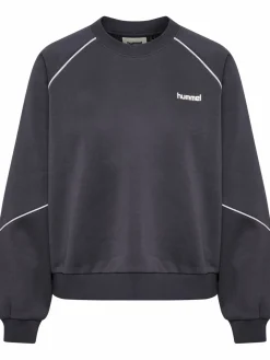 hmlKEEPER W BOXY PIPING CREWNECK