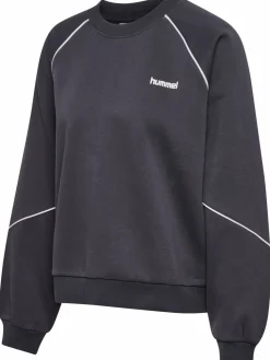 hmlKEEPER W BOXY PIPING CREWNECK