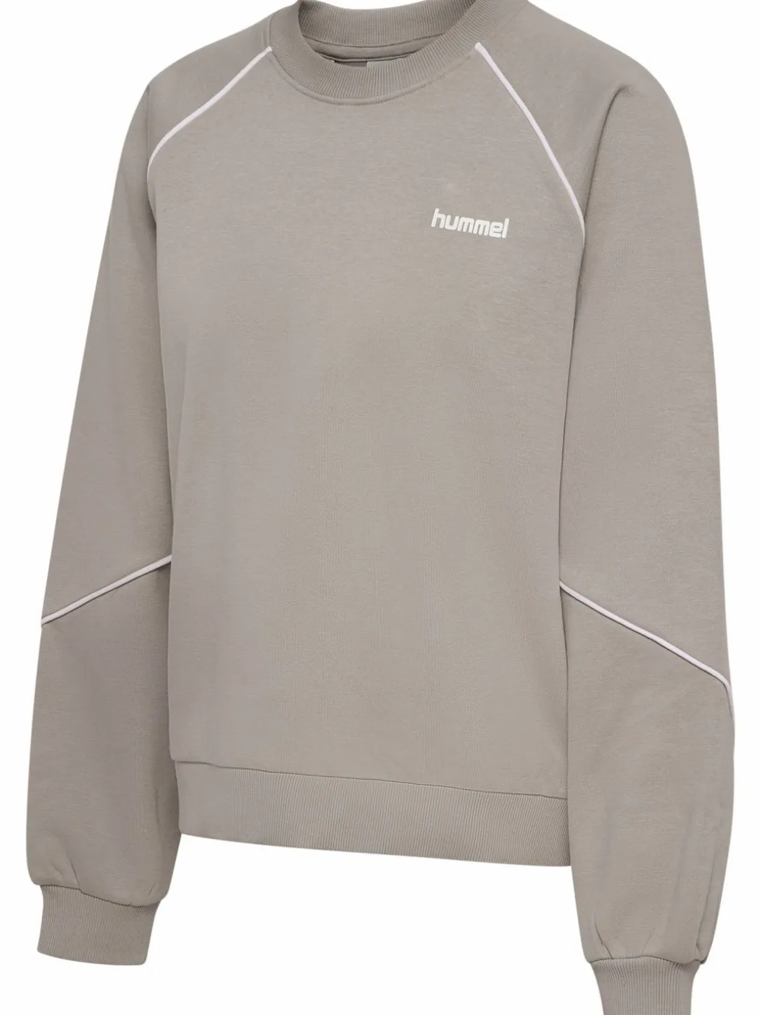 hmlKEEPER W BOXY PIPING CREWNECK
