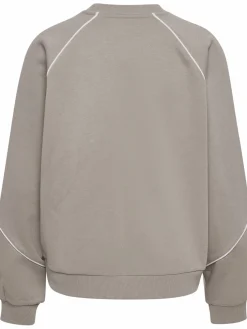 hmlKEEPER W BOXY PIPING CREWNECK
