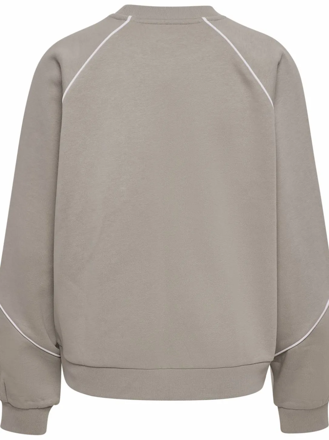 hmlKEEPER W BOXY PIPING CREWNECK
