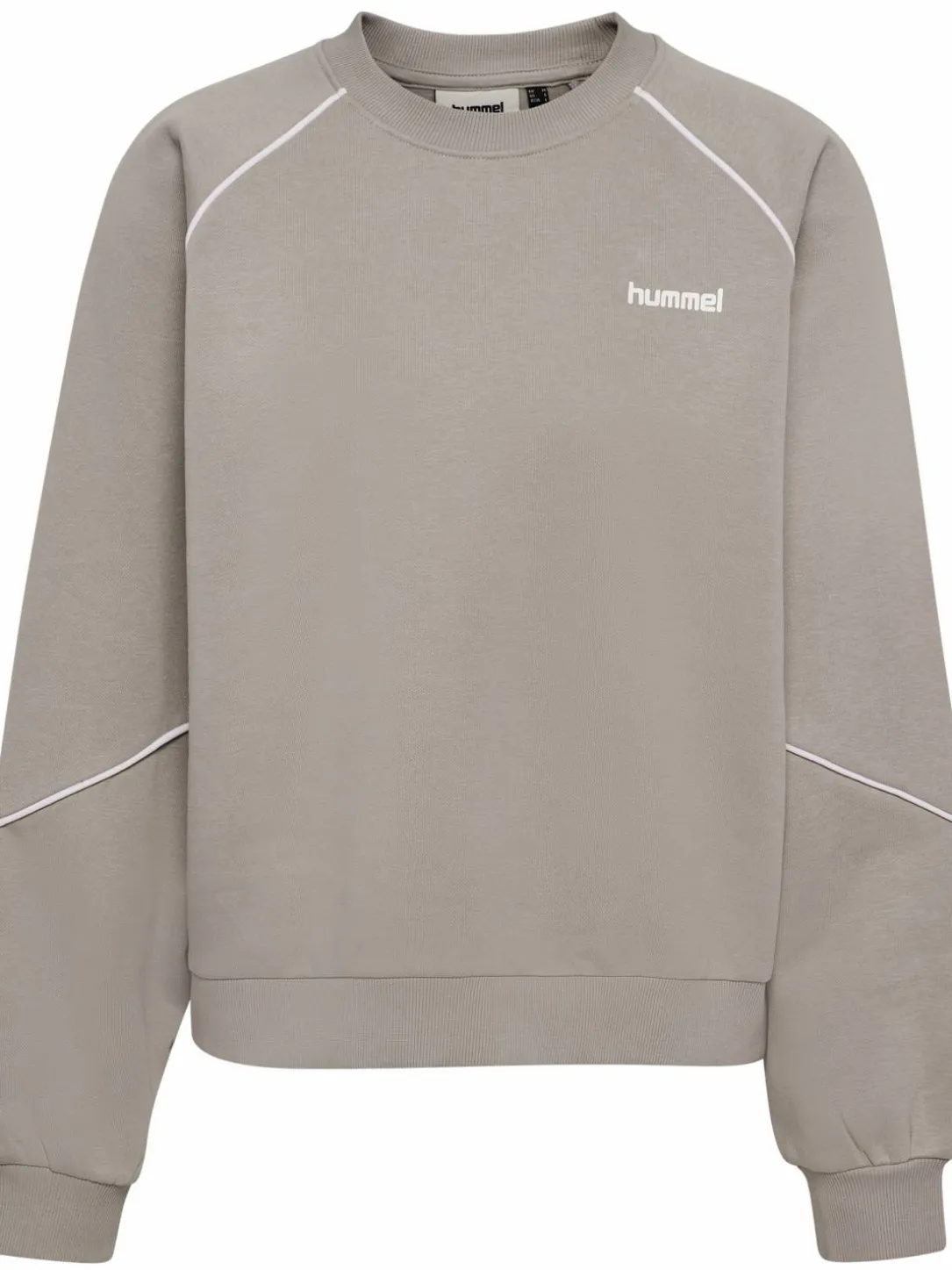 hmlKEEPER W BOXY PIPING CREWNECK