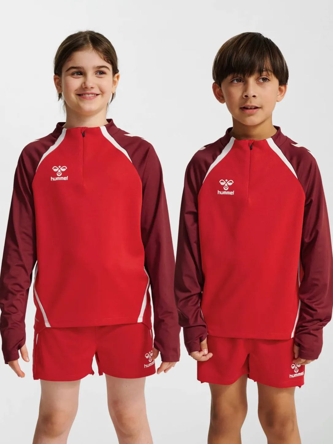 hmlLEAD 2.0 HALF ZIP KIDS