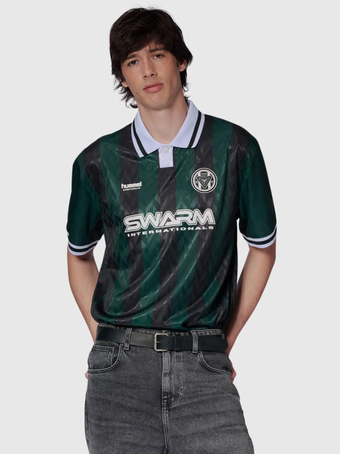 hmlLOOSE FOOTBALL JERSEY S/S