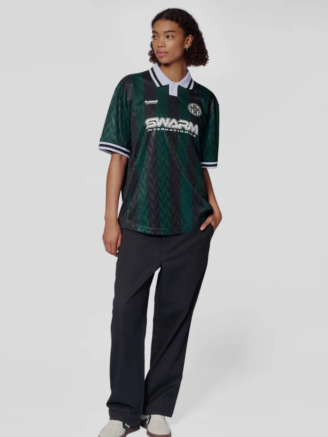 hmlLOOSE FOOTBALL JERSEY S/S