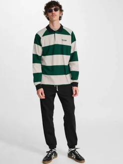 hmlLOOSE STRIPED POLO L/S