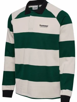 hmlLOOSE STRIPED POLO L/S