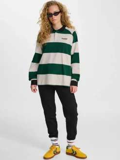 hmlLOOSE STRIPED POLO L/S