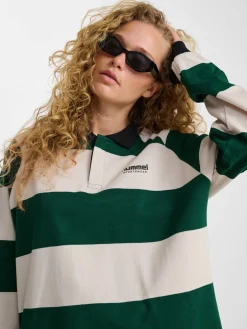 hmlLOOSE STRIPED POLO L/S