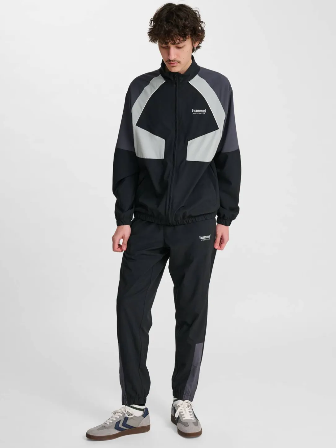 hmlLOOSE TRACK ZIPJACKET SPORTSWEAR