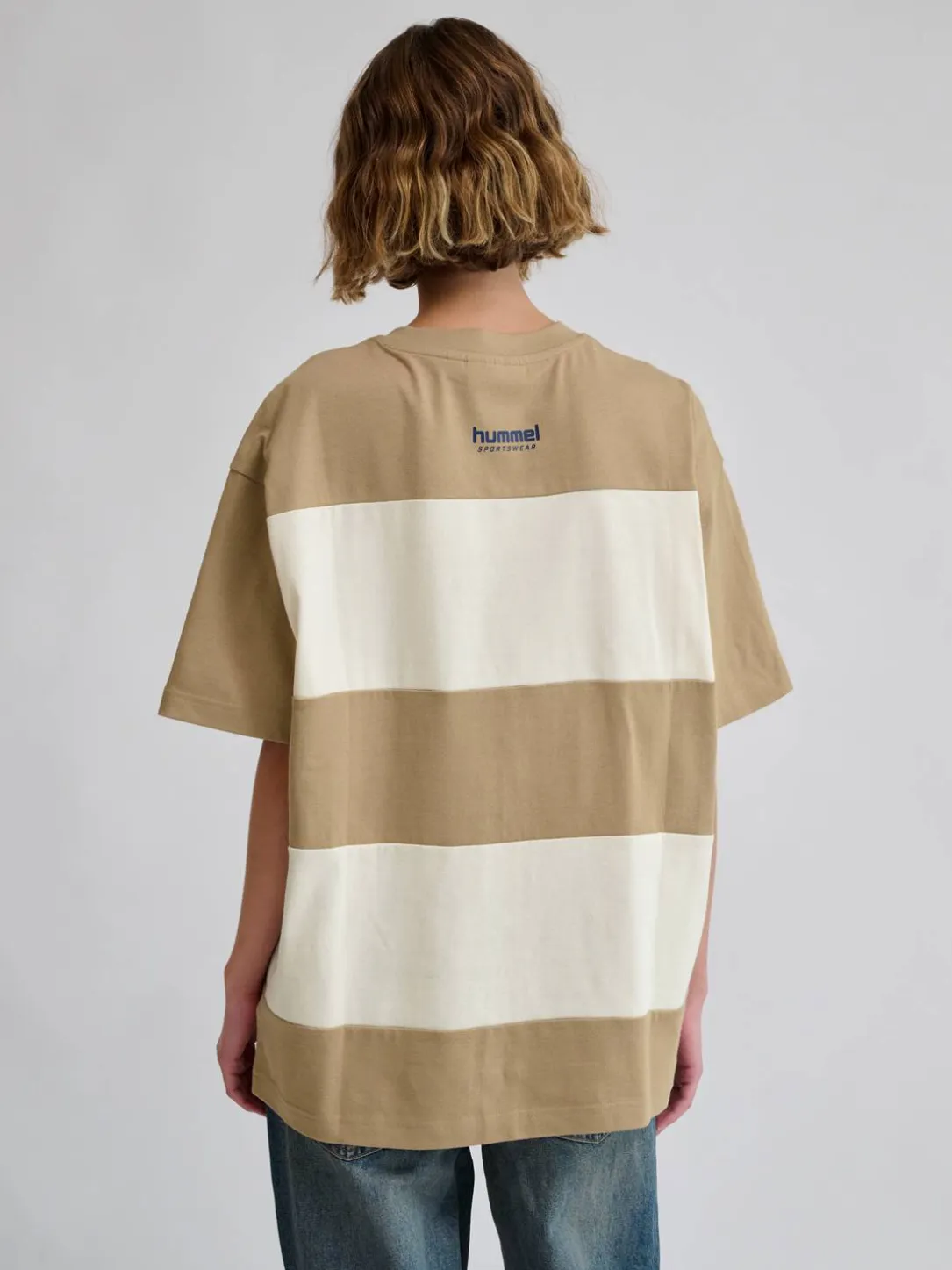 hmlLOOSE T-SHIRT S/S BEES STRIPE