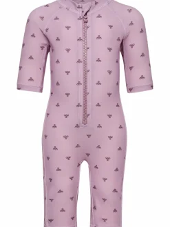 hmlMINI BEE AOP SWIMSUIT 3/4 SL