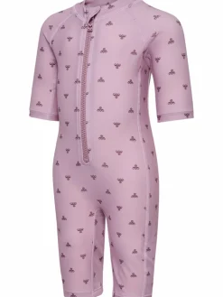 hmlMINI BEE AOP SWIMSUIT 3/4 SL