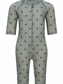 hmlMINI BEE AOP SWIMSUIT 3/4 SL