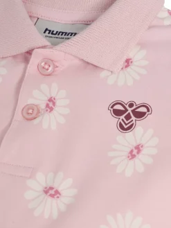 hmlMINI REG FLOWER POLO DRESS S/S