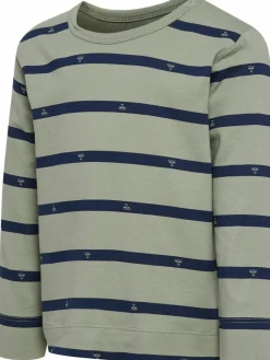 hmlMINI REG STRIPY BEE T-SHIRT L/S