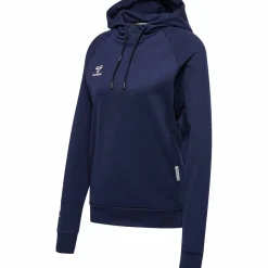 hmlMOVE GRID COTTON HOODIE WOMAN