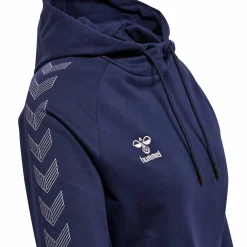hmlMOVE GRID COTTON HOODIE WOMAN