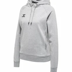 hmlMOVE GRID COTTON HOODIE WOMAN