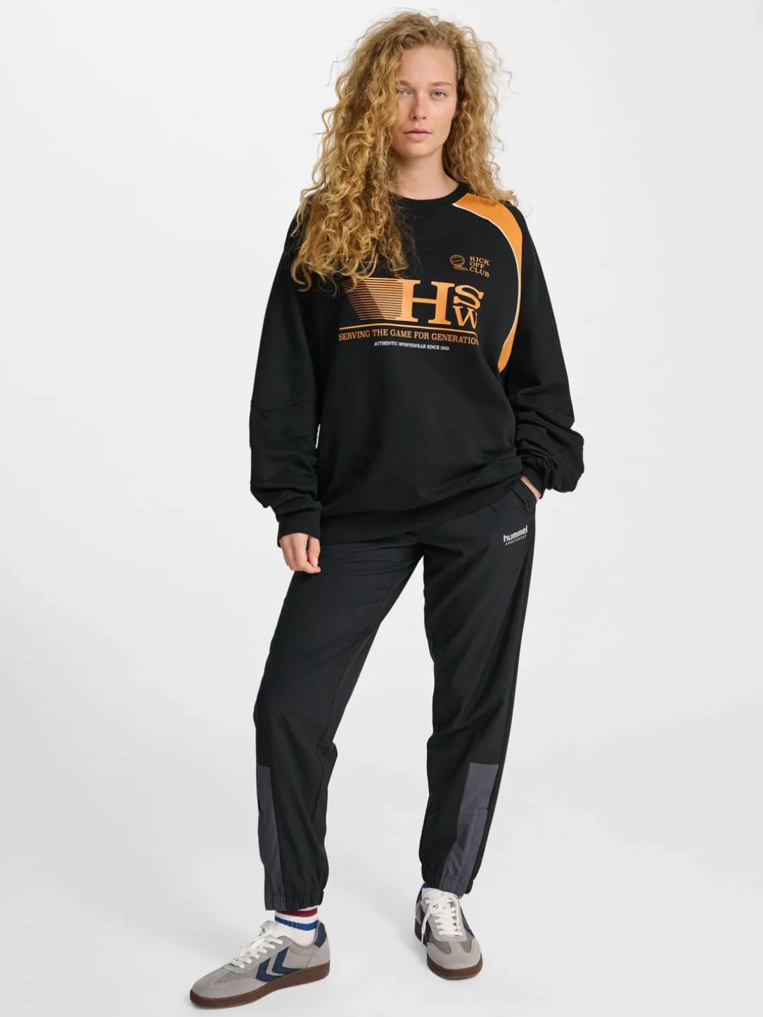 hmlOVERSIZED CREW HSW