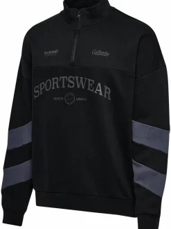 hmlOVERSIZED HALFZIP SW