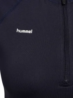 hmlPRIMA W HALF ZIP T-SHIRT S/S