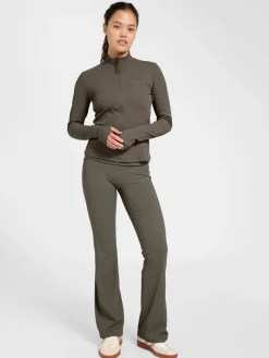 hmlPRIMA W RIB ZIP BLOUSE
