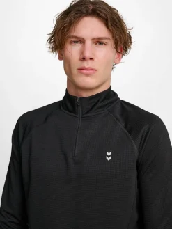 hmlPULSE HALF ZIP MIDLAYER
