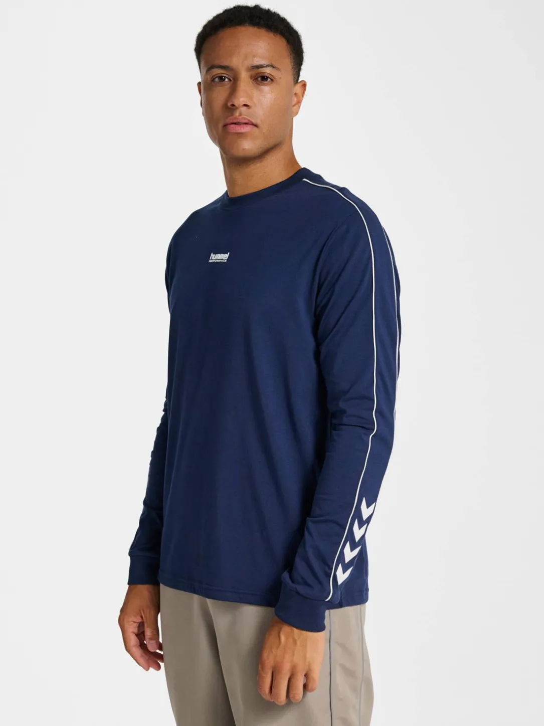 hmlPULSE PIPING T-SHIRT L/S