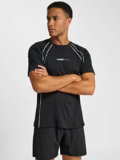 hmlPULSE TRAINING PRINT T-SHIRT SS