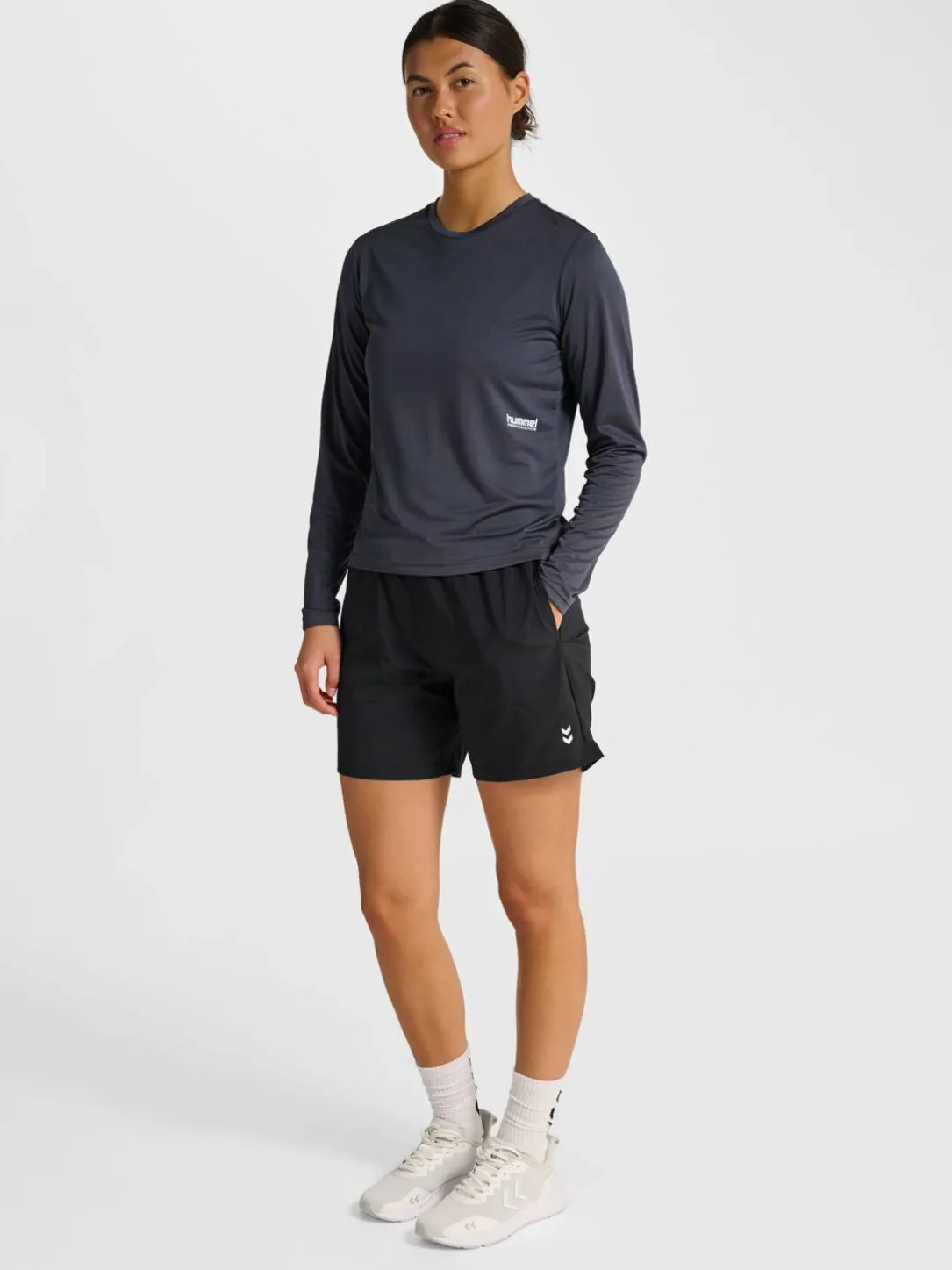 hmlPULSE WORKOUT W T-SHIRT L/S