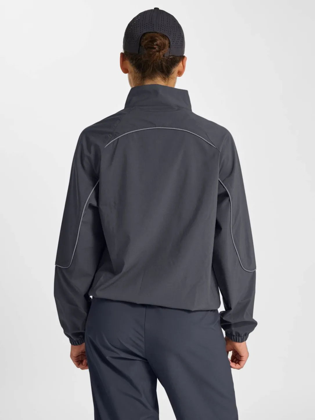 hmlPULSE WOVEN W HALF ZIP