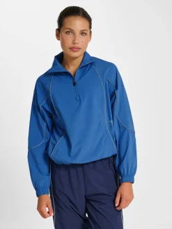 hmlPULSE WOVEN W HALF ZIP