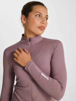 hmlPULSE W ZIP SHIRT L/S