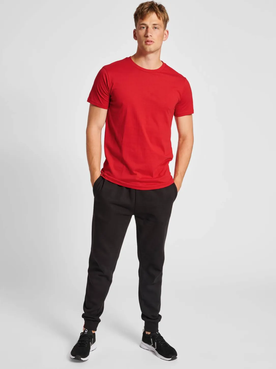 hmlRED BASIC T-SHIRT S/S