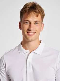hmlRED CLASSIC POLO