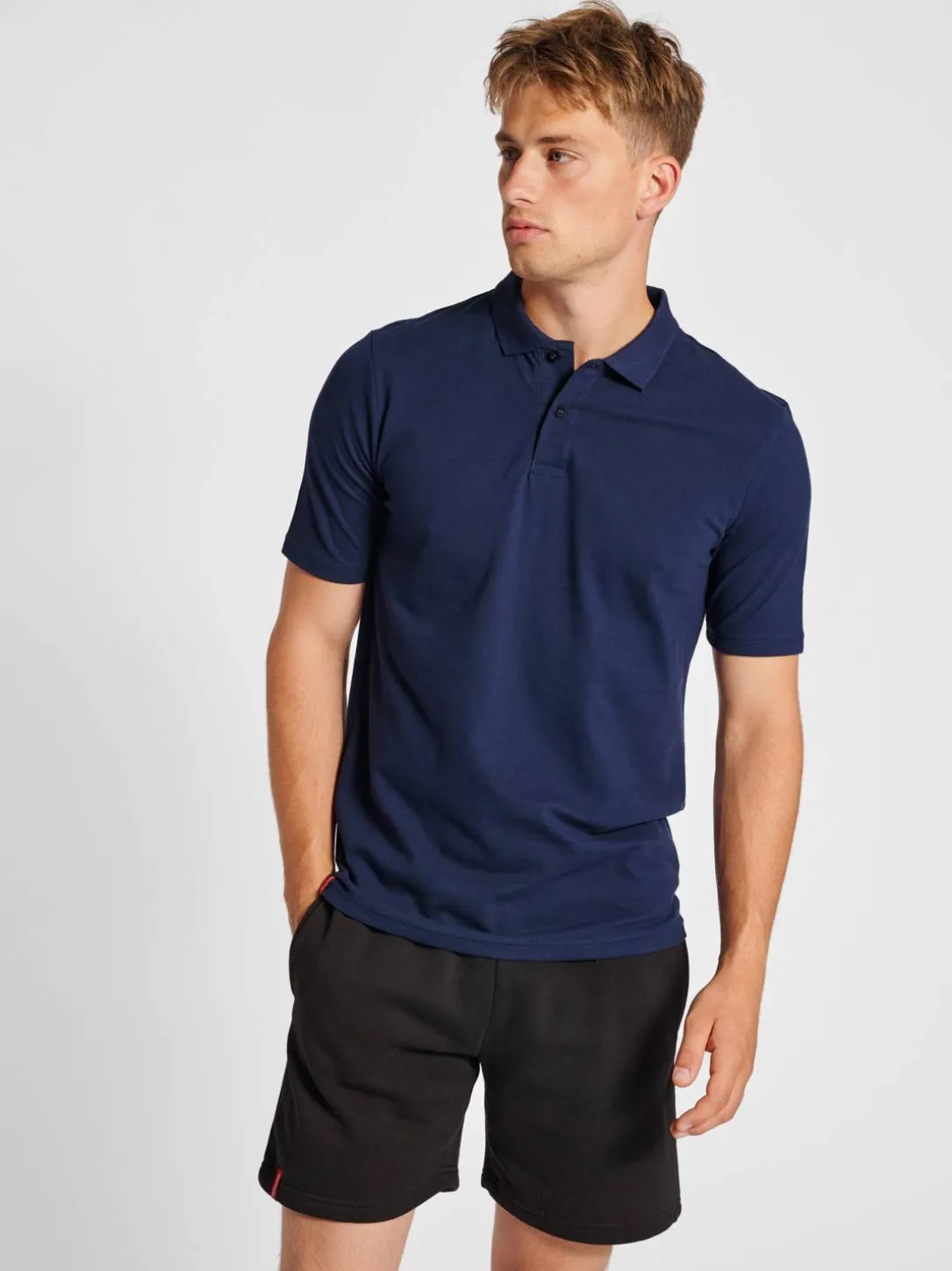 hmlRED CLASSIC POLO