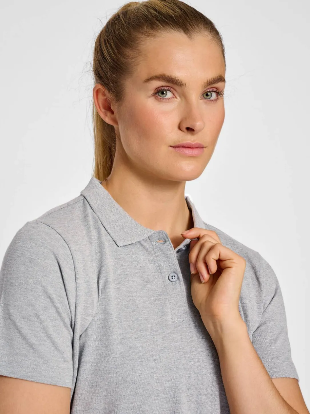 hmlRED CLASSIC POLO WOMAN