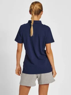 hmlRED CLASSIC POLO WOMAN