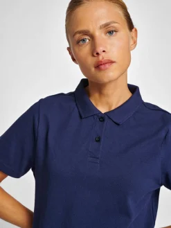 hmlRED CLASSIC POLO WOMAN